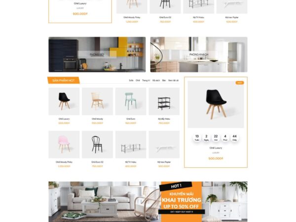 Theme WordPress Bán Hàng Nội Thất 53
