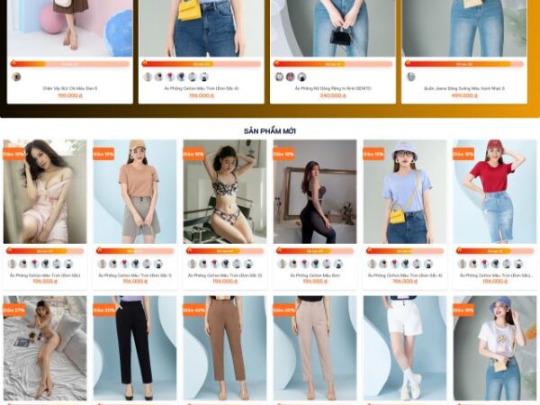 Theme WordPress Thời Trang Quần Áo 33