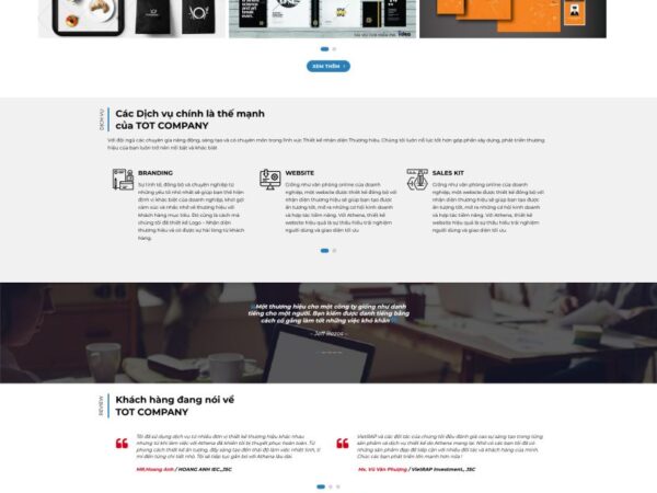 Theme wordpress công ty thiết kế ,maketing